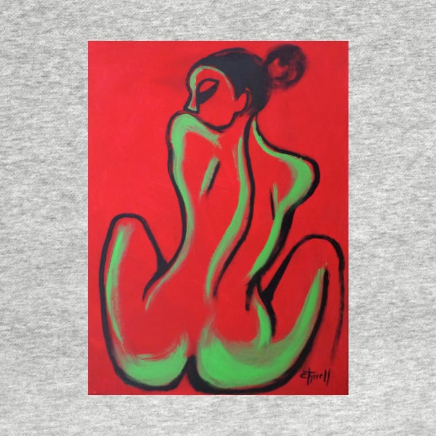 Red And Green Nude by CarmenT